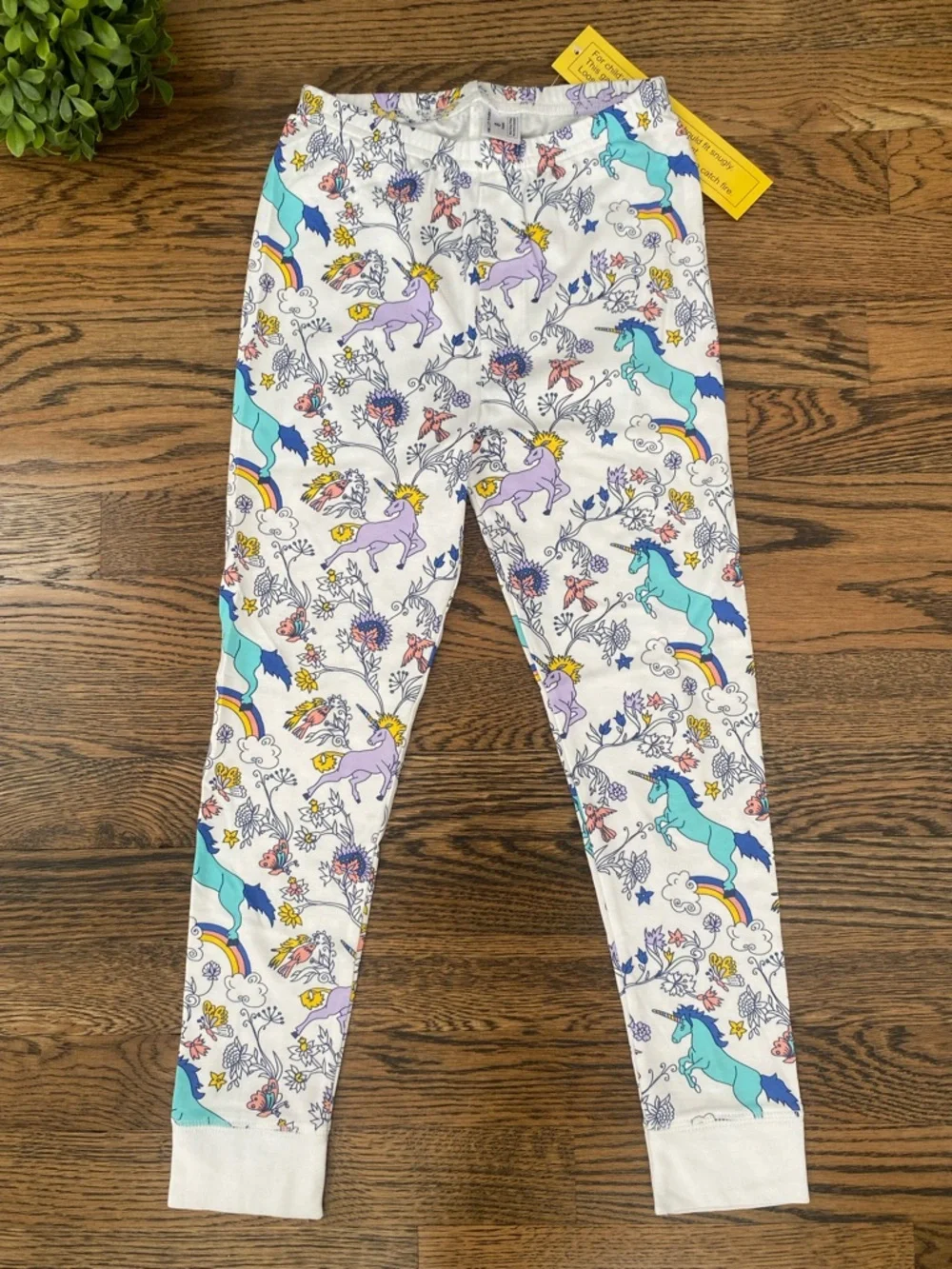 Roller Rabbit Little Girls Unicorn Pajamas Sz 8